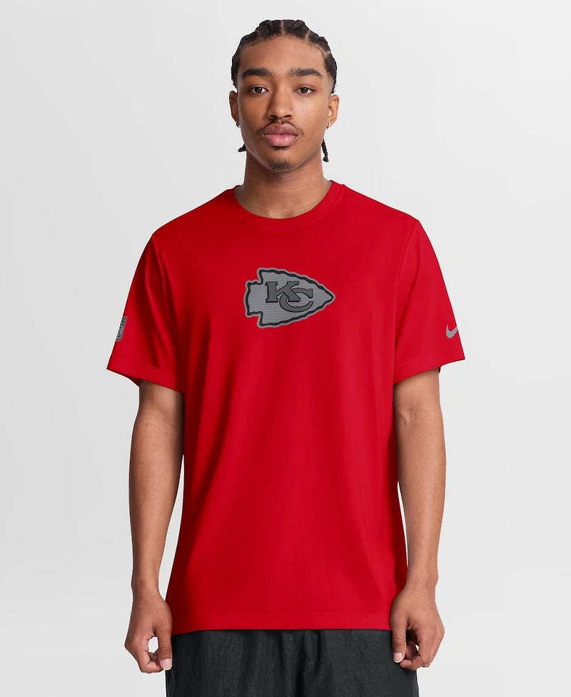 Nike Men's Kansas City Chiefs Sideline Lead The Charge Legend Dri-fit T-Shirt