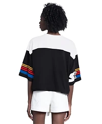 Starter Women's Black Nascar Dream Team V-Neck Fashion Top