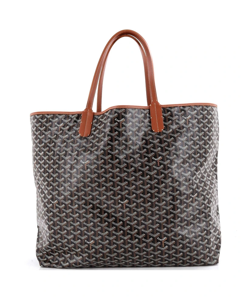 Pre-Owned Goyard Xxl Saint Louis Tote Coated Canvas