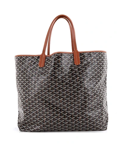 Pre-Owned Goyard Xxl Saint Louis Tote Coated Canvas