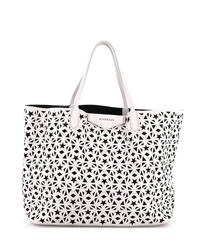 Pre-Owned Givenchy Large Antigona Shopper Laser Cut Leather