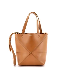 Pre-Owned Loewe Mini Puzzle Fold Tote Leather
