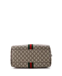 Pre-Owned Gucci Ophidia Convertible Boston Bag Gg Coated Canvas
