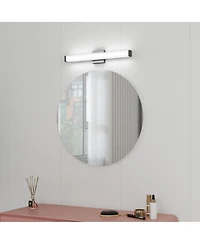 Busdays 25 Inch Modern Led Bathroom Vanity Light 14W Cool 6000K Bath Lights Over Mirror