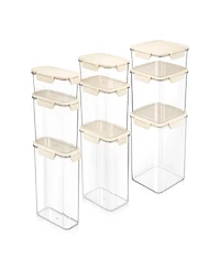 Sorbus 9 Piece Snap Lids Airtight Food Storage Container Set