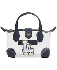 Stoney Clover Lane Los Angeles Dodgers Clear Pouchette Crossbody Bag