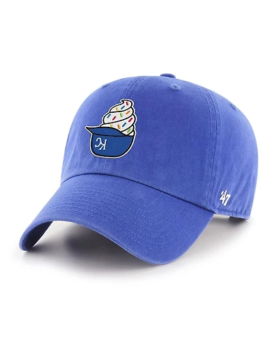 '47 Brand Men's Royal Kansas City Royals Ice Cream Helmet Clean Up Adjustable Hat
