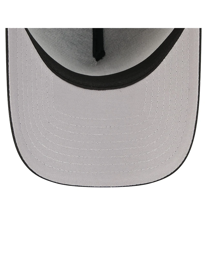New Era Men's Black Boston Red Sox A-Frame 59FORTY Fitted Hat
