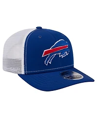 New Era Men's Royal Buffalo Bills 9SEVENTY Trucker Adjustable Hat