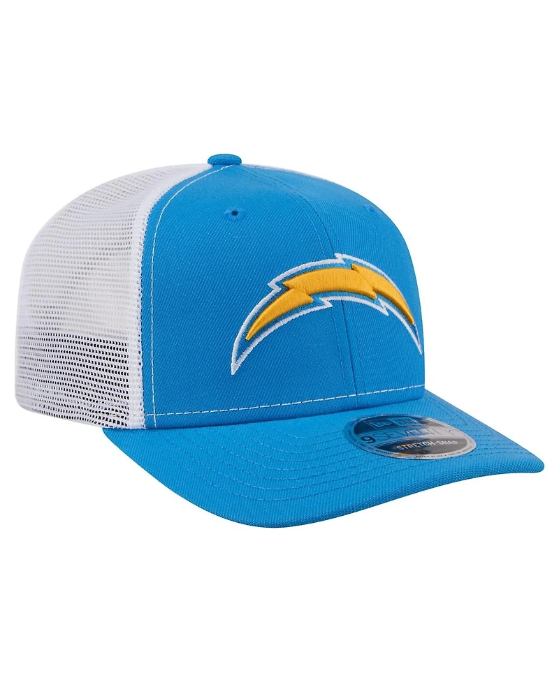 New Era Men's Powder Blue Los Angeles Chargers 9SEVENTY Trucker Adjustable Hat