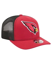 New Era Men's Red Arizona Cardinals 9SEVENTY Trucker Adjustable Hat