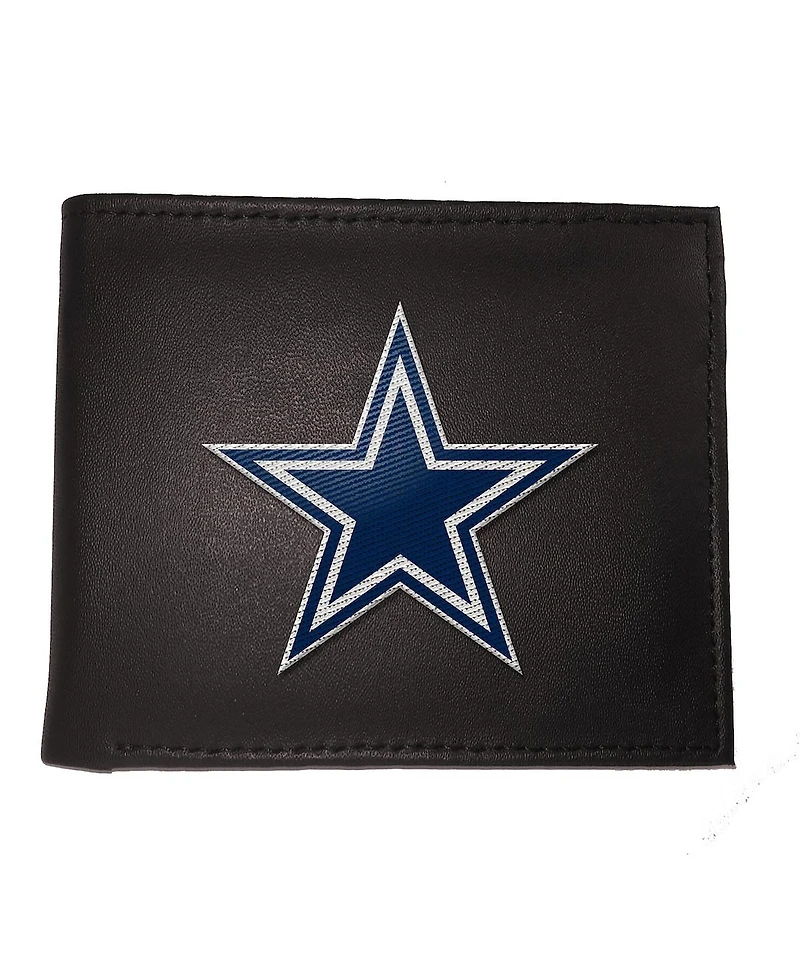 Evergreen Enterprises Dallas Cowboys Synthetic Leather Embroidered Bifold Wallet