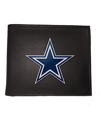 Evergreen Enterprises Dallas Cowboys Synthetic Leather Embroidered Bifold Wallet