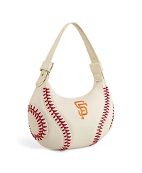 Montana West San Francisco Giants Beige Shoulder Hobo Bag