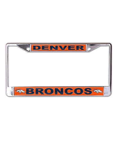 Wincraft Denver Broncos Team Logo S/L Metal License Plate Frame