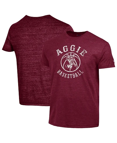 Champion Men's Maroon Texas A M Aggies Ol' Sarge Basketball Tri-Blend T-Shirt