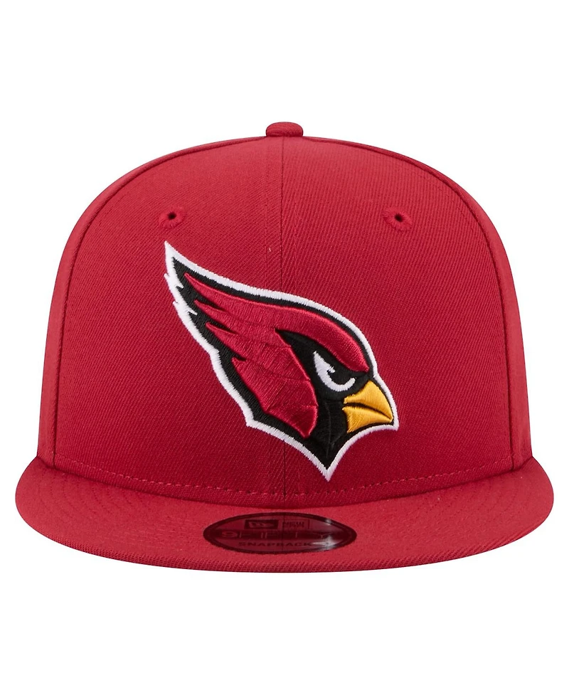 New Era Men's Red Arizona Cardinals 9FIFTY Snapback Hat
