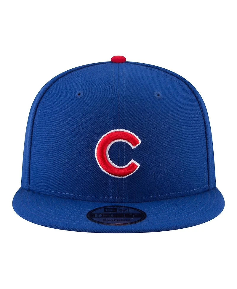 New Era Men's Royal Chicago Cubs 150th Anniversary 9FIFTY Snapback Hat