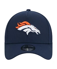 New Era Big Boys and Girls Navy Denver Broncos 9FORTY A-Frame Adjustable Hat