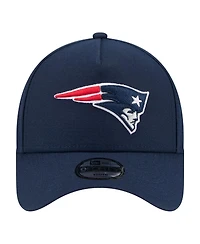 New Era Big Boys and Girls Navy New England Patriots 9FORTY A-Frame Adjustable Hat