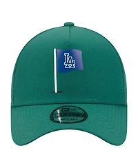 New Era Men's Green Los Angeles Dodgers Pin Seeker 9FORTY A-Frame Adjustable Hat