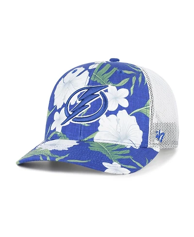'47 Brand Men's Royal/White Tampa Bay Lightning Beach Side Adjustable Trucker Hat