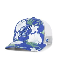 '47 Brand Men's Royal/White Tampa Bay Lightning Beach Side Adjustable Trucker Hat