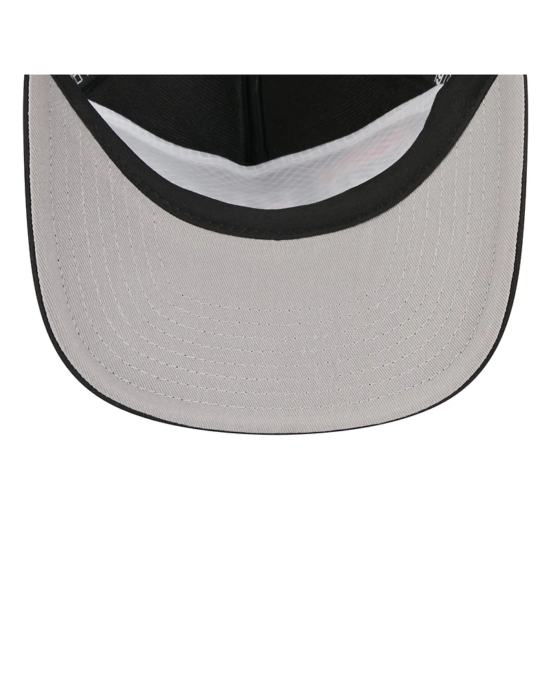 New Era Men's Black Chicago Bears Throwback Foam 19TWENTY Adjustable Hat