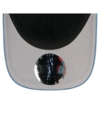 New Era Men's and Women's Denim Atlanta Braves A-Frame 9FORTY Adjustable Hat