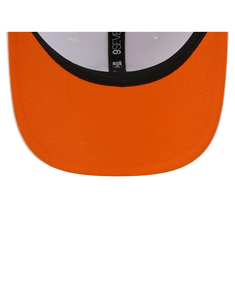 New Era Men's White Denver Broncos Coolera 9SEVENTY Adjustable Hat