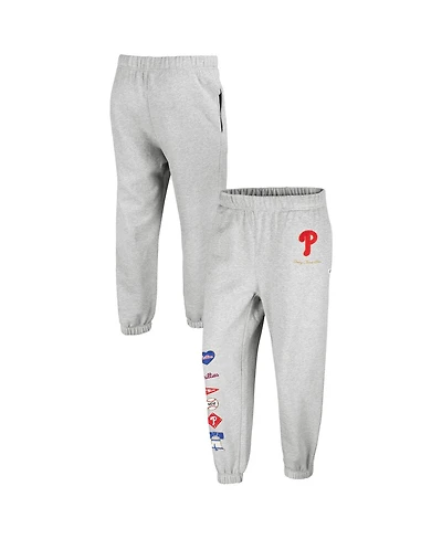 '47 Brand Women's x Heather Gray Philadelphia Phillies Venice Jogger Pants