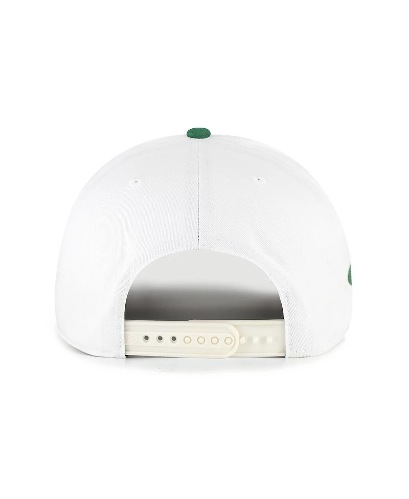 '47 Brand Men's White New York Jets Contemporary Two-Tone Hitch Adjustable Hat