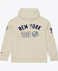 Mitchell & Ness Men's Cream New York Yankees Yacht Rock Fleece Hoodie