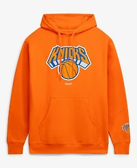 Mitchell & Ness Men's Orange New York Knicks Fleece Hoodie