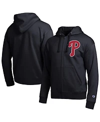 Champion Men's Black Philadelphia Phillies All-Star Full-Zip Hoodie