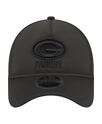 New Era Men's Black Green Bay Packers Apex 9FORTY Adjustable Hat