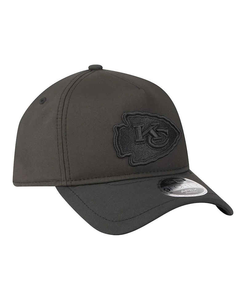 New Era Men's Black Kansas City Chiefs Apex 9FORTY Adjustable Hat