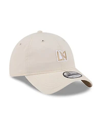 New Era Men's Beige Lafc Micro Team Logo 9TWENTY Adjustable Hat