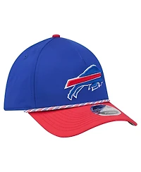 New Era Men's Royal/Red Buffalo Bills Rope M-Crown A-Frame 39THIRTY Flex Hat