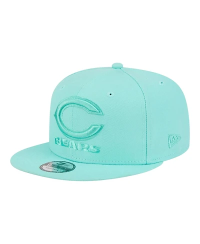 New Era Men's Turquoise Chicago Bears Colorpack 9FIFTY Snapback Hat