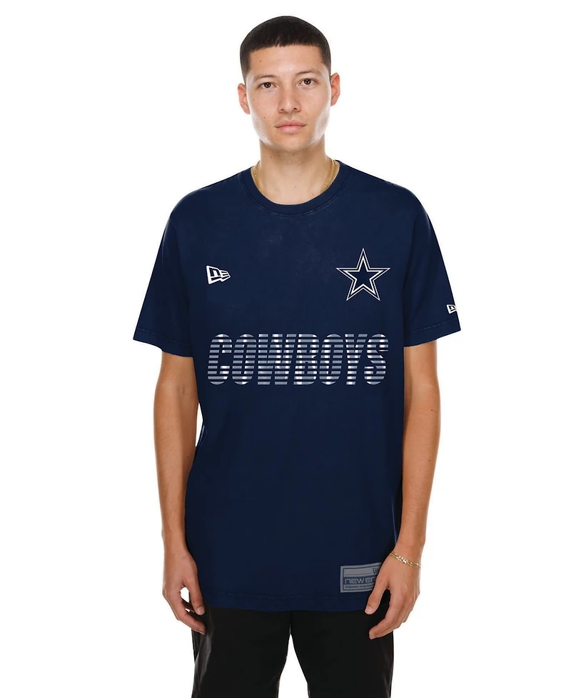 New Era Men's Navy Dallas Cowboys Match T-Shirt