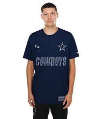 New Era Men's Navy Dallas Cowboys Match T-Shirt
