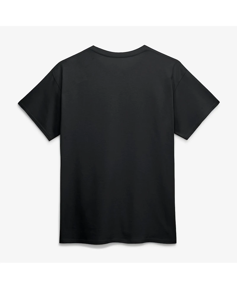 Logo Athletic Men's Black Los Angeles Dodgers T-Shirt
