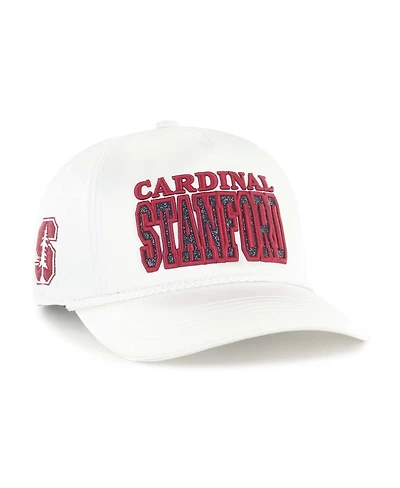 '47 Brand Women's White Stanford Cardinal Outspoken Hitch Adjustable Hat