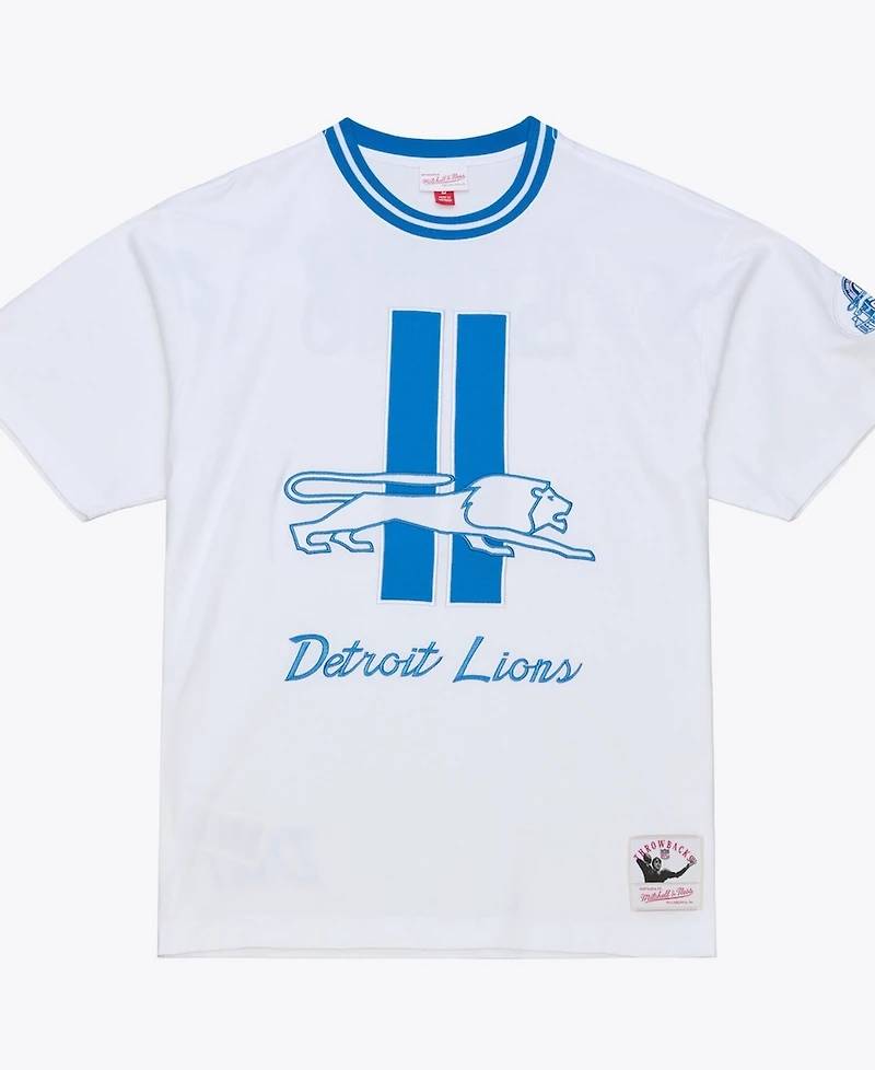 Mitchell & Ness Men's White Detroit Lions Arctic T-Shirt