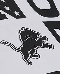 Mitchell & Ness Men's White Detroit Lions Monochrome T-Shirt