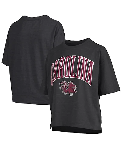 Pressbox Women's Black South Carolina Gamecocks Nelson T-Shirt