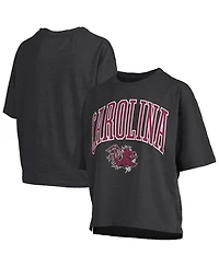 Pressbox Women's Black South Carolina Gamecocks Nelson T-Shirt