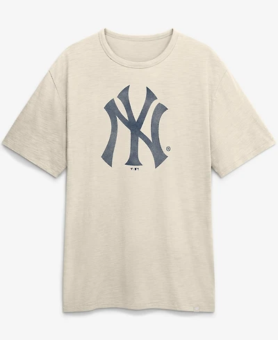 Fanatics Men's Cream New York Yankees Stadium Slub T-Shirt