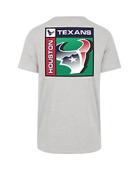 '47 Brand Men's Gray Houston Texans Chrome Plate Franklin T-Shirt